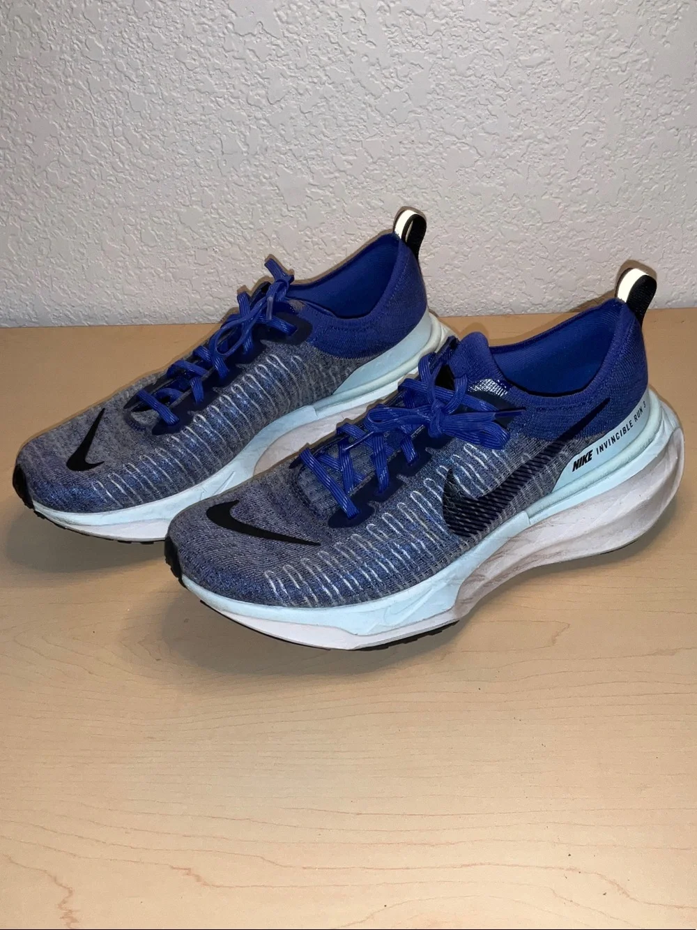 Nike Invincible 3 Running Shoes Blue Black Men’s Size 9.5